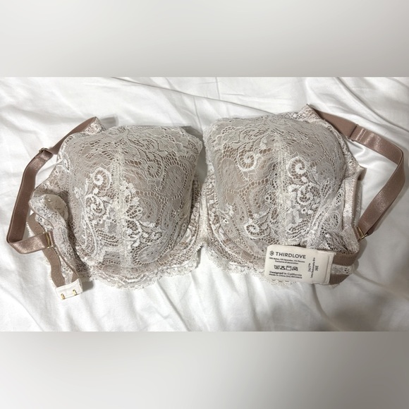 Third Love 24/7 Lace Balconette Bra 36E - Picture 1 of 1